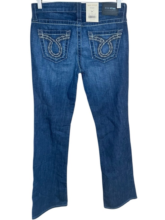 Big Star Remy Low Rise Boot Cut Jeans Blue - Picture 4 of 12